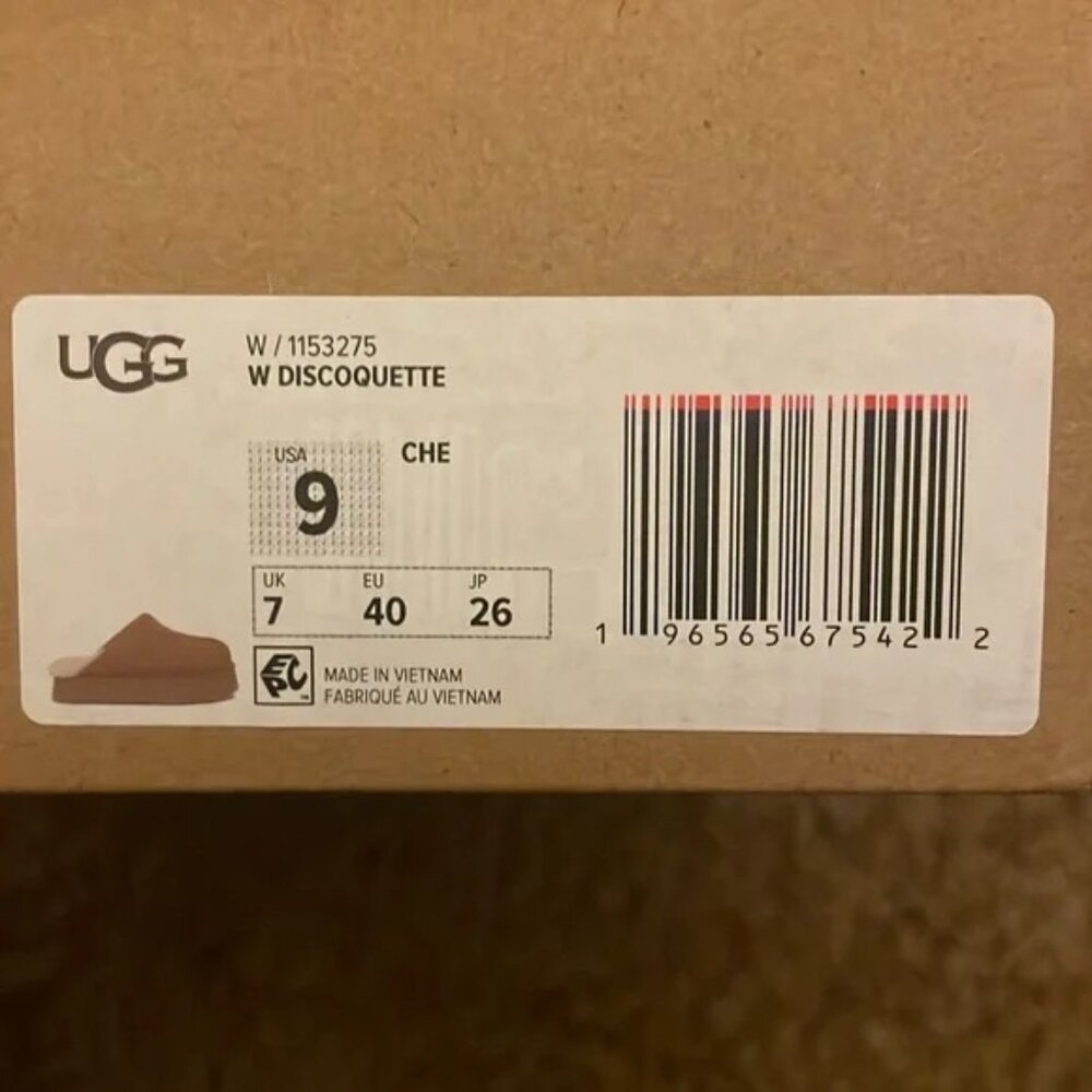 UGG Discoquette Slippers, in chestnut - Picture 5 of 5
